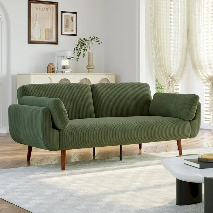 Divano Letto Convertibile Futon Reclinabile per Soggiorno