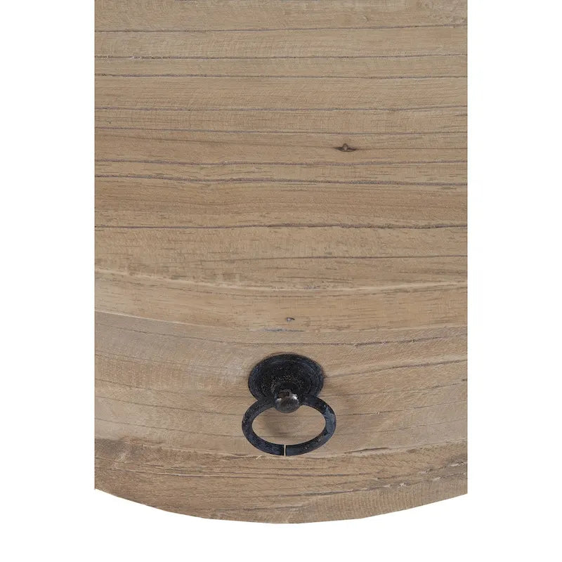 Unfinished Mindi Wood Side Table With Drawer by - 26 x 18 x 26