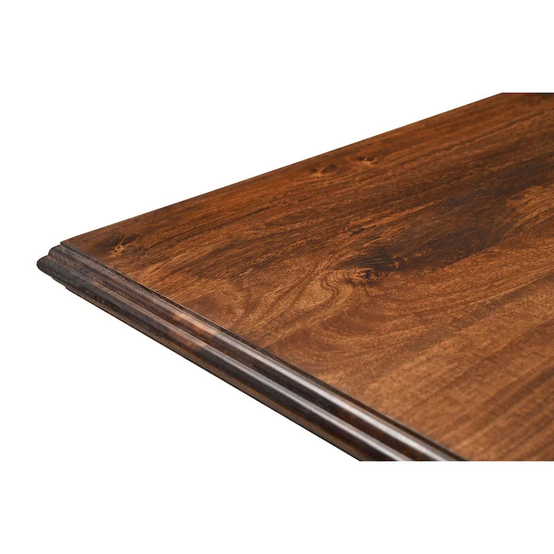 Solid Wood Double Pedestal Dining Table