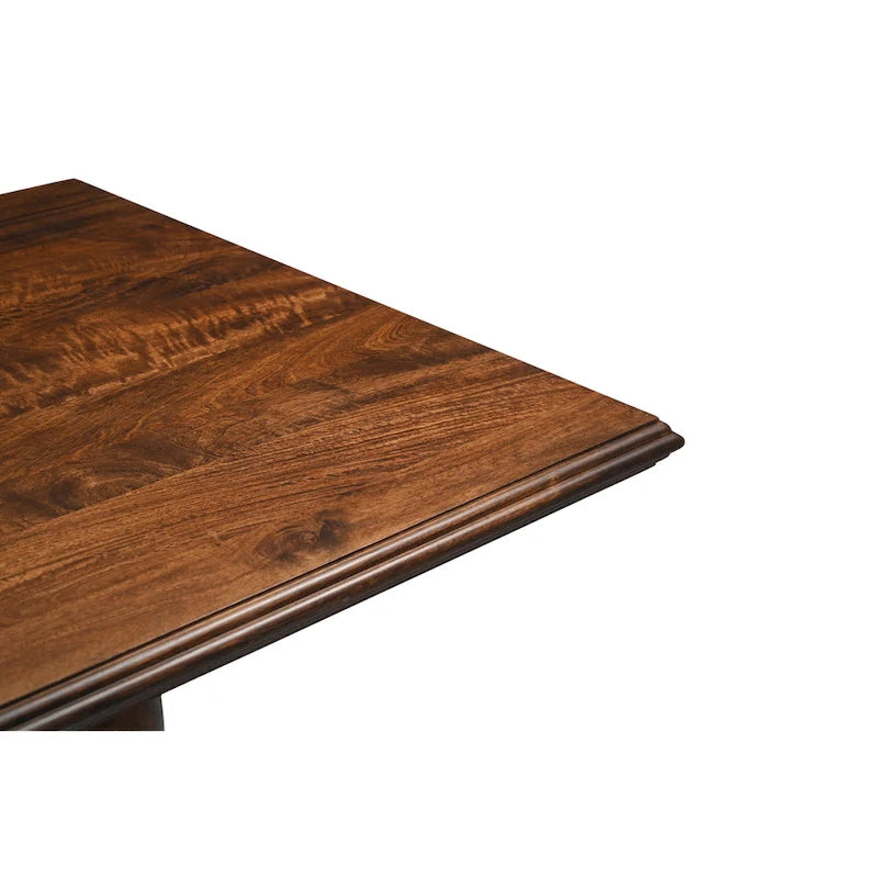 Solid Wood Double Pedestal Dining Table